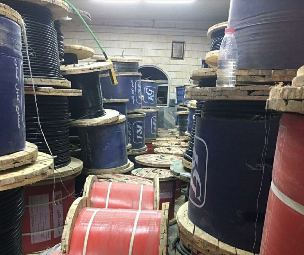 فروش تخصصی انواع کابل های افشان در همدان